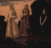 Viktor Vasnetsov Three queens of the underground kingdom 1879 Germany oil painting artist